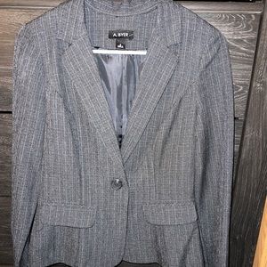 Gray Business Blazer.